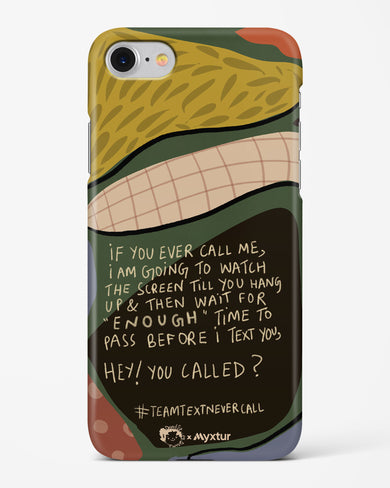 Team Text [doodleodrama] Hard Case Phone Cover-(Apple)