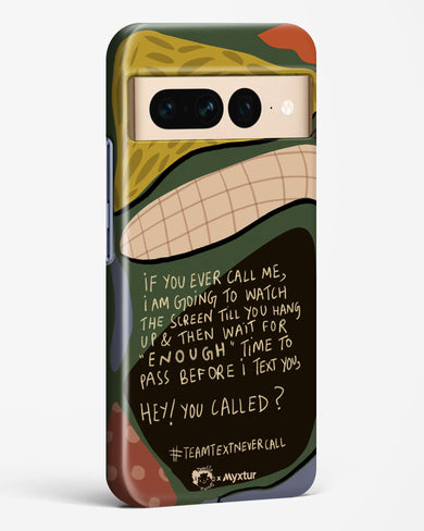 Team Text [doodleodrama] Hard Case Phone Cover-(Google)