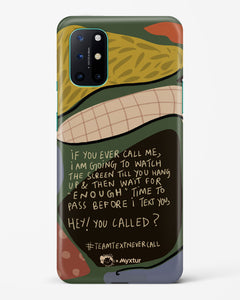 Team Text [Doodle Drama] Hard Case Phone Cover (OnePlus)