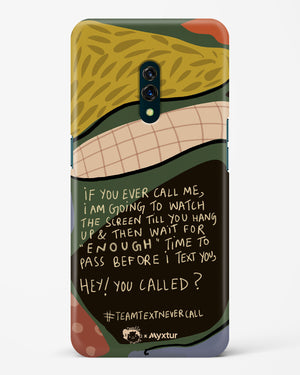 Team Text [doodleodrama] Hard Case Phone Cover-(Oppo)