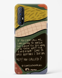 Team Text [Doodle Drama] Hard Case Phone Cover (Oppo)