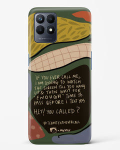 Team Text [Doodle Drama] Hard Case Phone Cover (Realme)