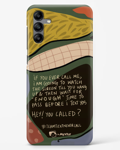 Team Text [doodleodrama] Hard Case Phone Cover-(Samsung)