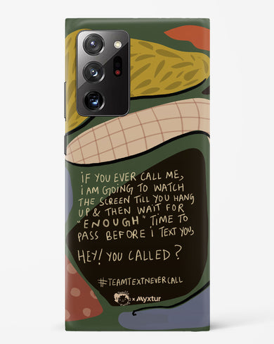 Team Text [doodleodrama] Hard Case Phone Cover-(Samsung)