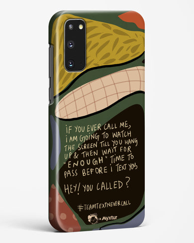 Team Text [doodleodrama] Hard Case Phone Cover-(Samsung)