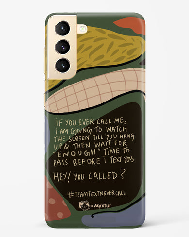 Team Text [doodleodrama] Hard Case Phone Cover-(Samsung)