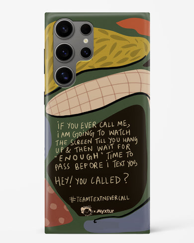 Team Text [doodleodrama] Hard Case Phone Cover-(Samsung)