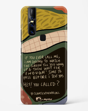 Team Text [doodleodrama] Hard Case Phone Cover-(Vivo)