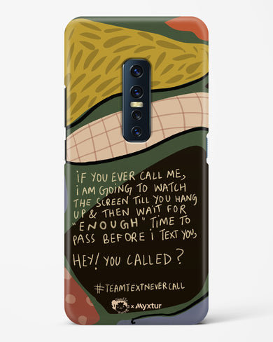 Team Text [doodleodrama] Hard Case Phone Cover-(Vivo)