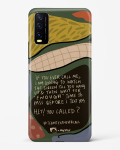 Team Text [doodleodrama] Hard Case Phone Cover (Vivo)