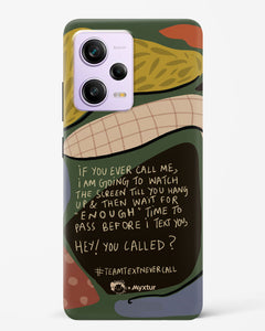 Team Text [Doodle Drama] Hard Case Phone Cover (Xiaomi)