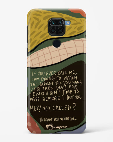 Team Text [doodleodrama] Hard Case Phone Cover-(Xiaomi)