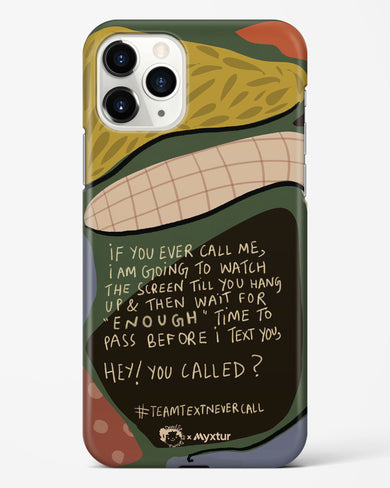 Team Text [doodleodrama] Hard Case Phone Cover (Apple)