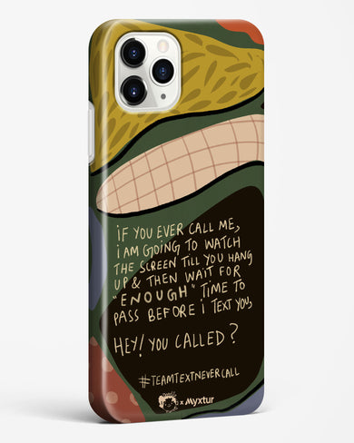 Team Text [doodleodrama] Hard Case Phone Cover (Apple)