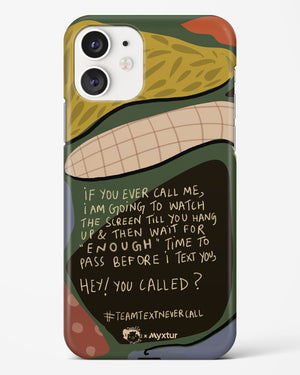 Team Text [doodleodrama] Hard Case Phone Cover (Apple)