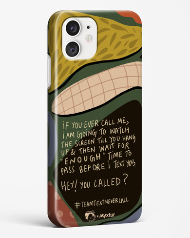 Team Text [doodleodrama] Hard Case Phone Cover (Apple)