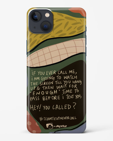 Team Text [doodleodrama] Hard Case Phone Cover (Apple)