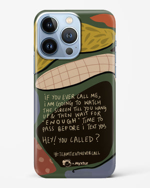 Team Text [doodleodrama] Hard Case Phone Cover (Apple)