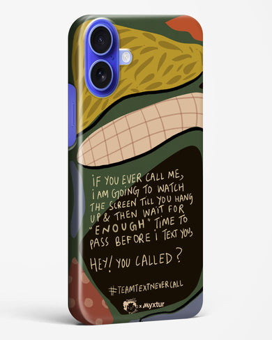 Team Text [doodleodrama] Hard Case Phone Cover (Apple)