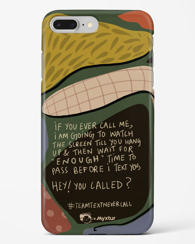 Team Text [doodleodrama] Hard Case Phone Cover (Apple)