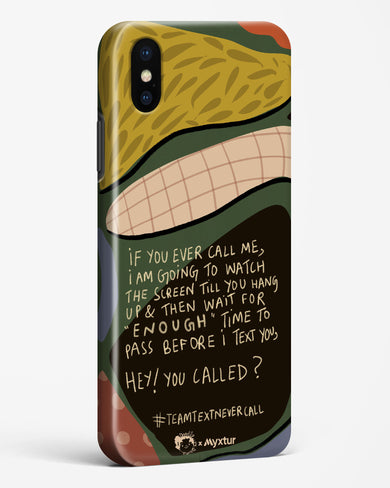 Team Text [doodleodrama] Hard Case Phone Cover (Apple)