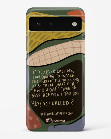 Team Text [doodleodrama] Hard Case Phone Cover (Google)