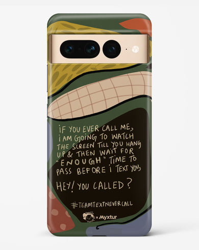 Team Text [doodleodrama] Hard Case Phone Cover (Google)