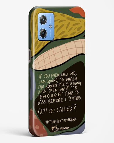 Team Text [doodleodrama] Hard Case Phone Cover (Motorola)