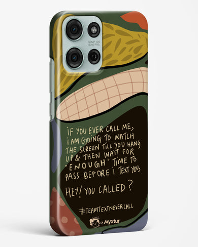 Team Text [doodleodrama] Hard Case Phone Cover (Motorola)