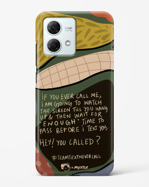 Team Text [doodleodrama] Hard Case Phone Cover (Motorola)