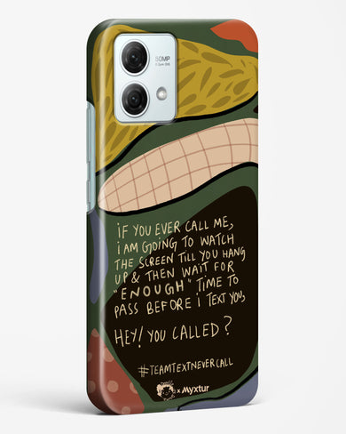 Team Text [doodleodrama] Hard Case Phone Cover (Motorola)