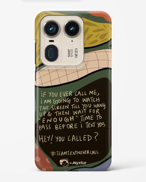 Team Text [doodleodrama] Hard Case Phone Cover (Motorola)