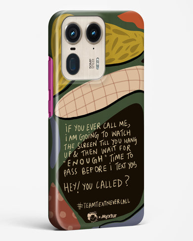 Team Text [doodleodrama] Hard Case Phone Cover (Motorola)