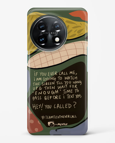 Team Text [doodleodrama] Hard Case Phone Cover (OnePlus)