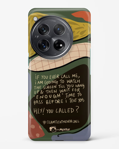 Team Text [doodleodrama] Hard Case Phone Cover (OnePlus)