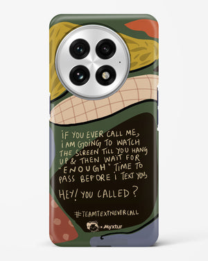 Team Text [doodleodrama] Hard Case Phone Cover (OnePlus)