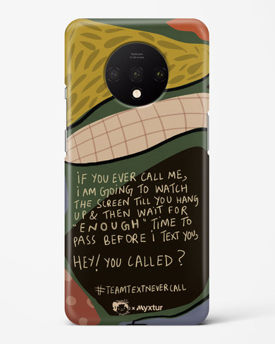 Team Text [doodleodrama] Hard Case Phone Cover (OnePlus)