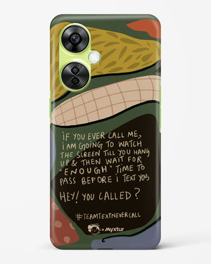 Team Text [doodleodrama] Hard Case Phone Cover (OnePlus)