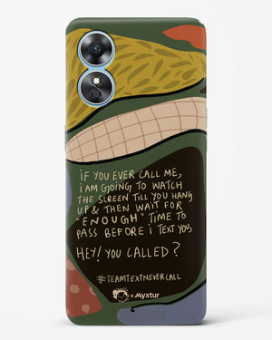 Team Text [doodleodrama] Hard Case Phone Cover (Oppo)