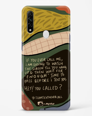 Team Text [doodleodrama] Hard Case Phone Cover (Oppo)