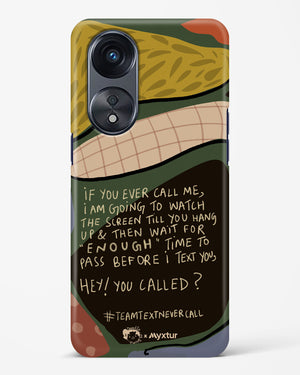 Team Text [doodleodrama] Hard Case Phone Cover (Oppo)