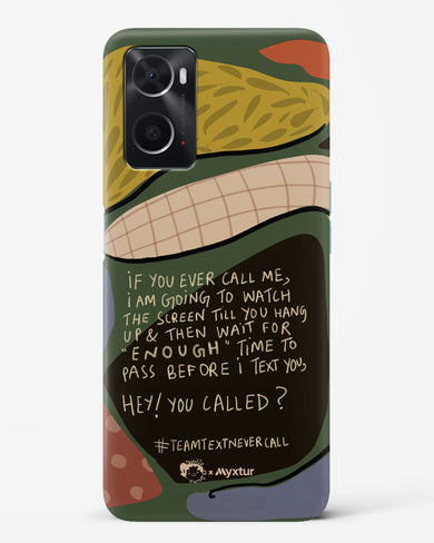 Team Text [doodleodrama] Hard Case Phone Cover (Oppo)