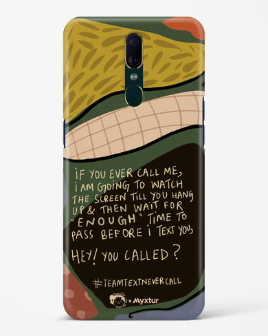 Team Text [doodleodrama] Hard Case Phone Cover (Oppo)