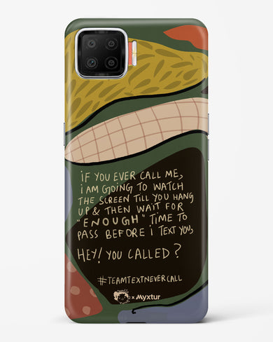 Team Text [doodleodrama] Hard Case Phone Cover (Oppo)