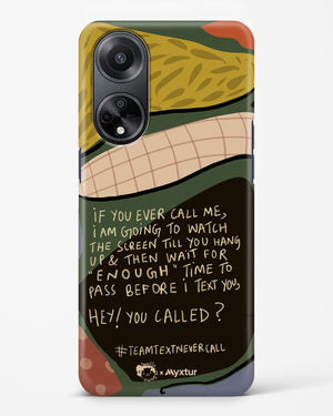 Team Text [doodleodrama] Hard Case Phone Cover (Oppo)