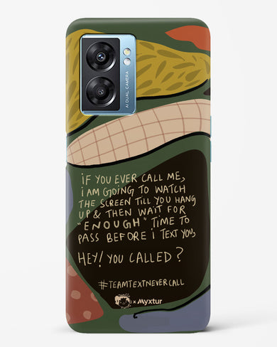 Team Text [doodleodrama] Hard Case Phone Cover (Oppo)