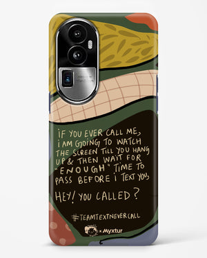 Team Text [doodleodrama] Hard Case Phone Cover (Oppo)