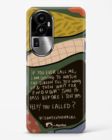 Team Text [doodleodrama] Hard Case Phone Cover (Oppo)