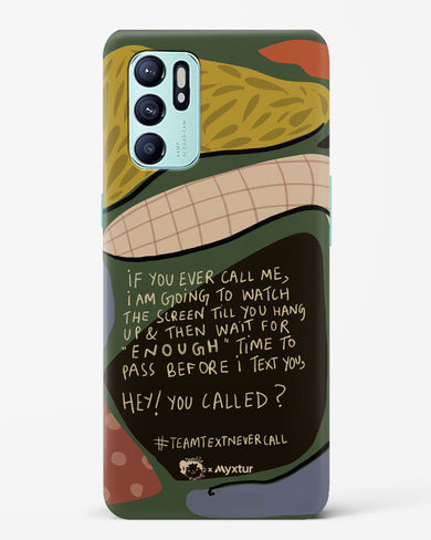 Team Text [doodleodrama] Hard Case Phone Cover (Oppo)