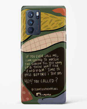 Team Text [doodleodrama] Hard Case Phone Cover (Oppo)